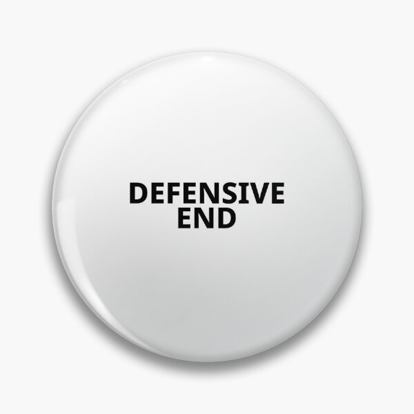 Item preview, American Football "Defensive End" designed and sold by JustBalling.
