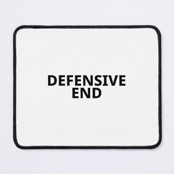 Item preview, American Football "Defensive End" designed and sold by JustBalling.