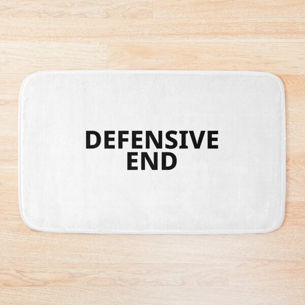 Item preview, American Football "Defensive End" designed and sold by JustBalling.