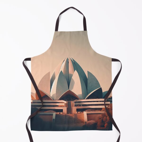 Item preview, Lotus Temple Minimalism Art Style designed and sold by artofuniverse.