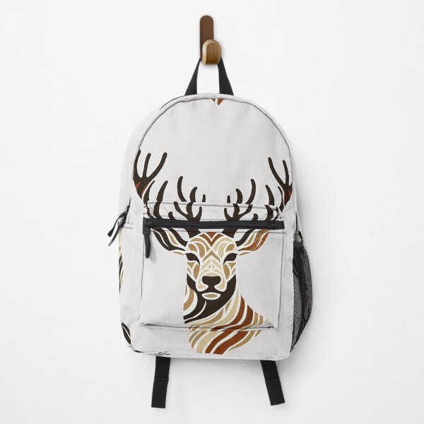 Item preview, Deer Head unique wall art designed and sold by Nanthanon.