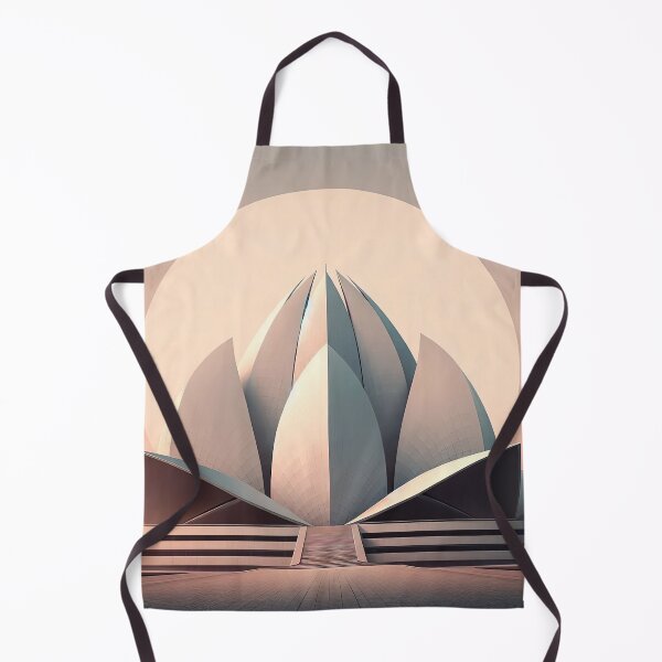 Item preview, Lotus Temple Minimalism Art Style designed and sold by artofuniverse.