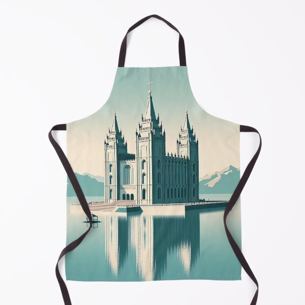 Item preview, Salt Lake Temple Minimalism Art Style designed and sold by artofuniverse.