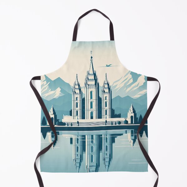Item preview, Salt Lake Temple Minimalism Art Style designed and sold by artofuniverse.