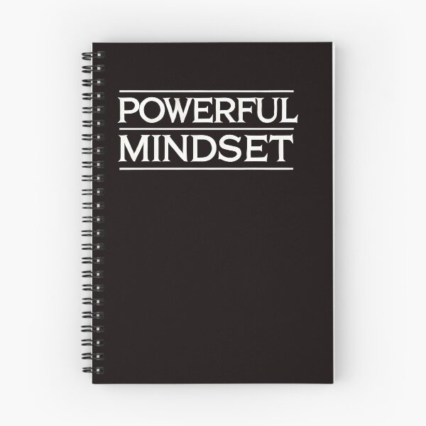 Item preview, Motivational Saying, Powerful Mindset designed and sold by Logiamerch.