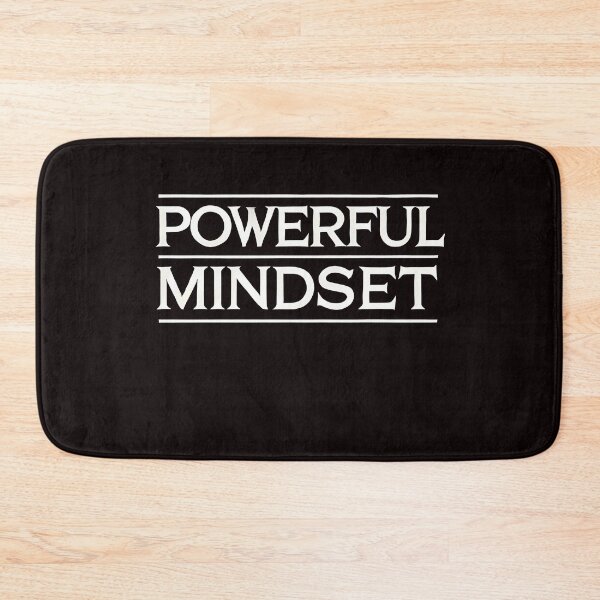Item preview, Motivational Saying, Powerful Mindset designed and sold by Logiamerch.