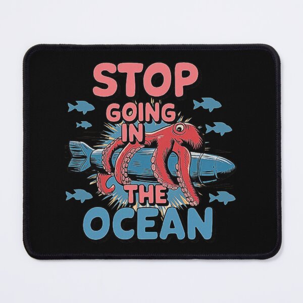 Item preview, Funny Octopus on a Submarine - Stop Going in the Ocean designed and sold by love3617.