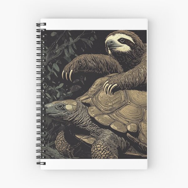 Item preview, Sloth Riding Tortoise designed and sold by HardysHouse.