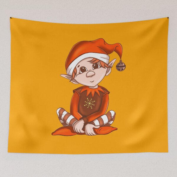 Item preview, Orange cute little elf designed and sold by Maryart8.
