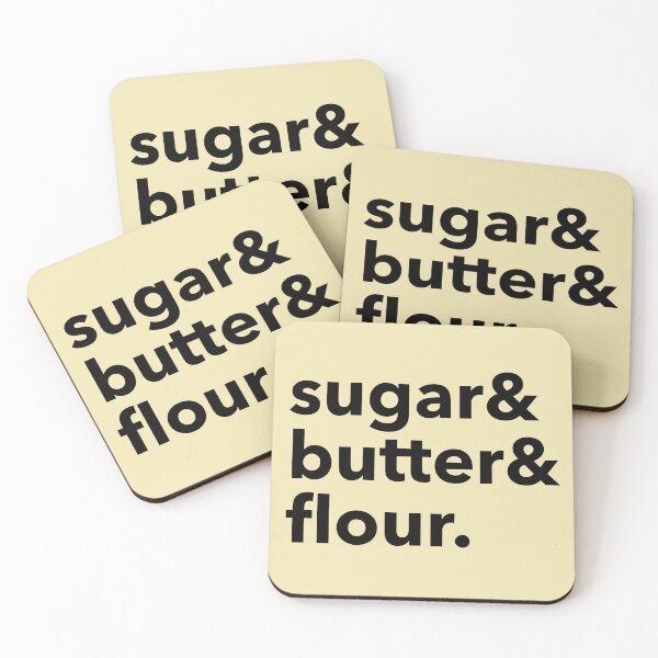 Item preview, Sugar & Butter & Flour designed and sold by byebyesally.