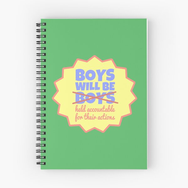Item preview, Boys Will Be Held Accountable For Their Actions designed and sold by ArtByChoosy.