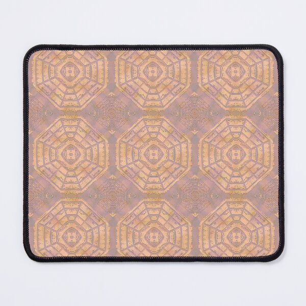 Item preview, Chinese Medallion V3 - Warm peach designed and sold by Carina Parry Studios.