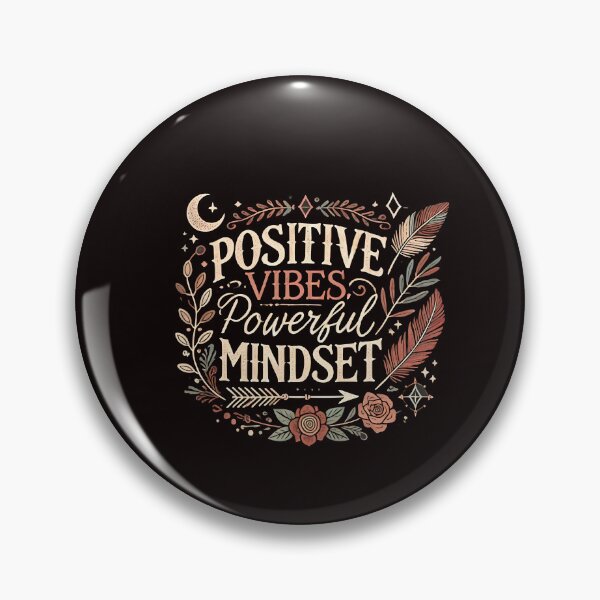 Item preview,  Motivational Saying, Powerful Mindset designed and sold by Logiamerch.
