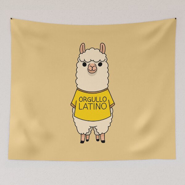 Item preview, Llama Orgullo Latino designed and sold by byebyesally.