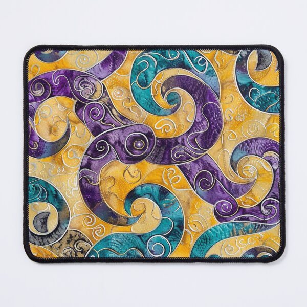 Item preview, New Zealand Māori Paua Pattern Koru Design 259 designed and sold by GrinGalore.