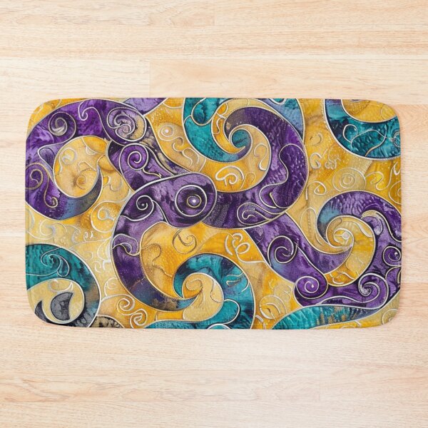 Item preview, New Zealand Māori Paua Pattern Koru Design 259 designed and sold by GrinGalore.