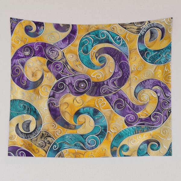 Item preview, New Zealand Māori Paua Pattern Koru Design 259 designed and sold by GrinGalore.