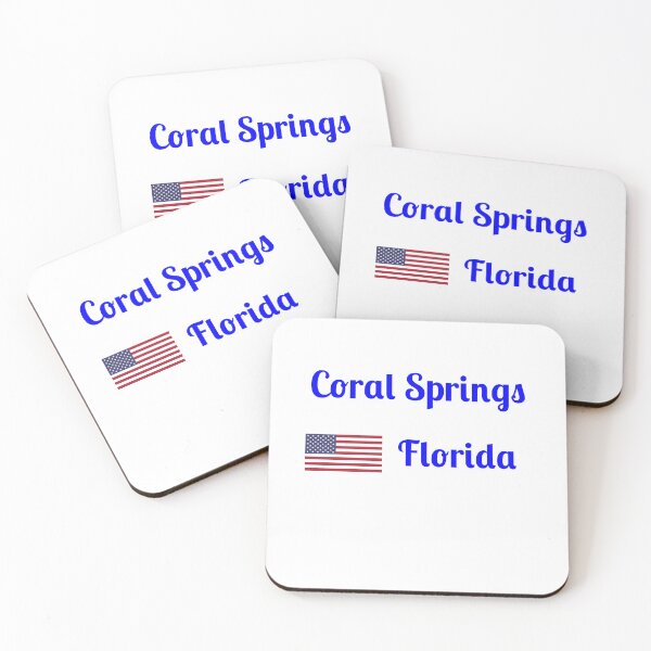 Item preview, Coral Springs Florida- Stylish Prints,  designed and sold by Fleetwood1994.