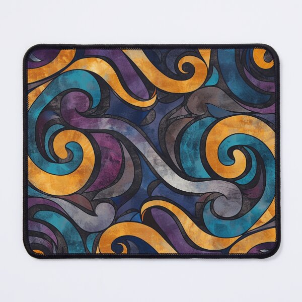 Item preview, New Zealand Māori Paua Pattern Koru Design 260 designed and sold by GrinGalore.