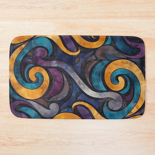 Item preview, New Zealand Māori Paua Pattern Koru Design 260 designed and sold by GrinGalore.