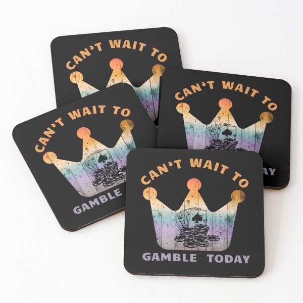 Item preview, Can't Wait To Gamble Today Casino Poker designed and sold by Maggie Mustard.