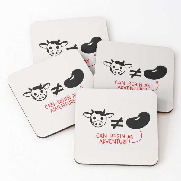 Item preview, Cow Bean Adventure - Into The Woods designed and sold by byebyesally.