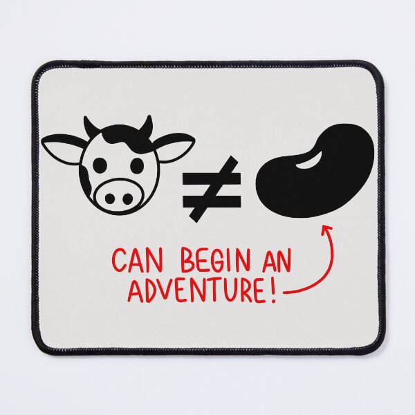 Item preview, Cow Bean Adventure - Into The Woods designed and sold by byebyesally.