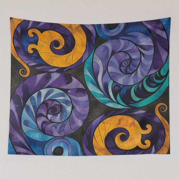 Item preview, New Zealand Māori Paua Pattern Koru Design 261 designed and sold by GrinGalore.