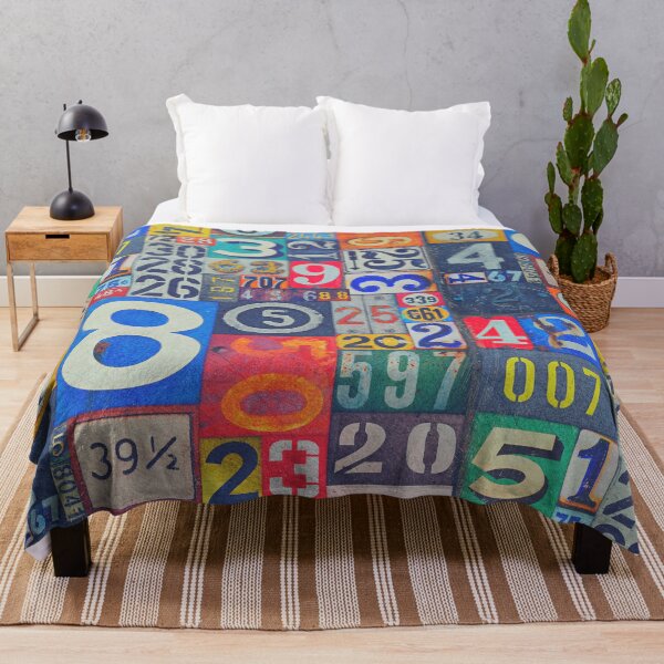 Item preview, Industrial Styled Vintage Numbers Retro Typography designed and sold by H G  Designs.