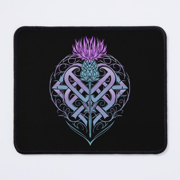 Item preview, Thistle protection symbol – Celtic Thistle Shield designed and sold by Christine Krahl.