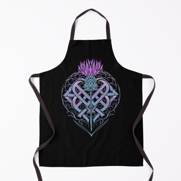 Item preview, Thistle protection symbol – Celtic Thistle Shield designed and sold by Christine Krahl.
