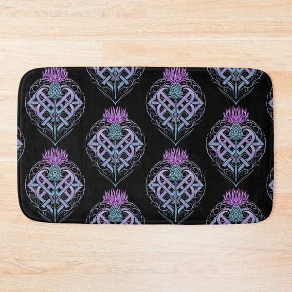 Item preview, Thistle protection symbol – Celtic Thistle Shield designed and sold by Christine Krahl.