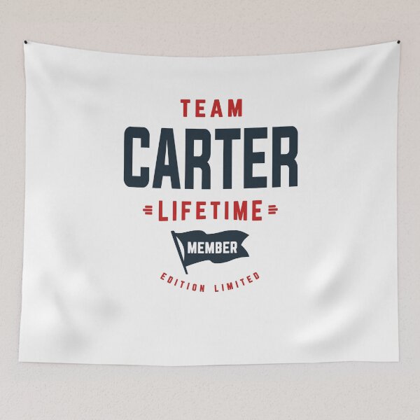 Item preview, Team Carter Lifetime Member Funny Name Carter designed and sold by cidolopez.
