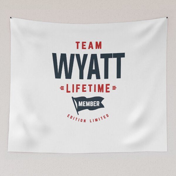 Item preview, Team Wyatt Lifetime Member Funny Name Wyatt designed and sold by cidolopez.