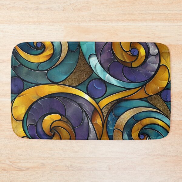 Item preview, New Zealand Māori Paua Pattern Koru Design 262 designed and sold by GrinGalore.
