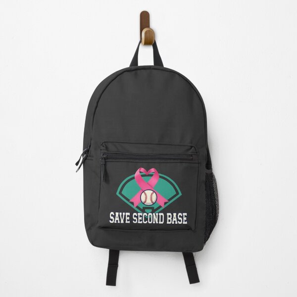 Item preview, Save second Base Baseball Player Breast Cancer Awareness  designed and sold by Colorfulman.