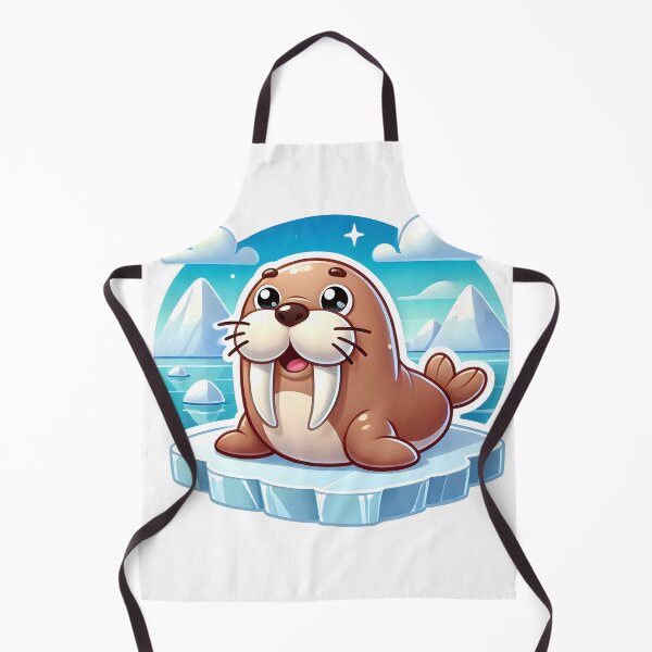 Item preview, Adorable Walrus with Arctic Charm designed and sold by shrolts.