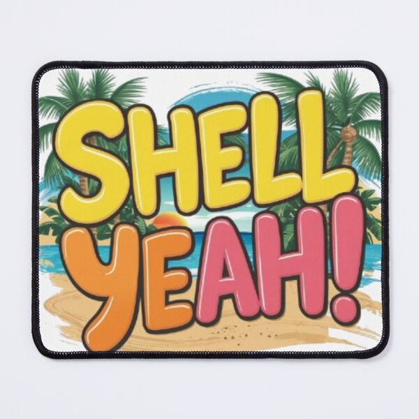 Item preview, shell yeah  designed and sold by catcraftss.