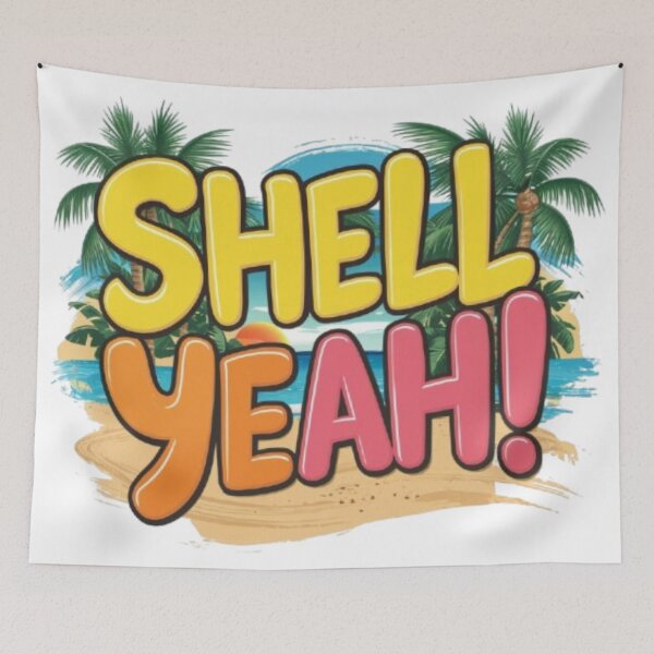 Item preview, shell yeah  designed and sold by catcraftss.