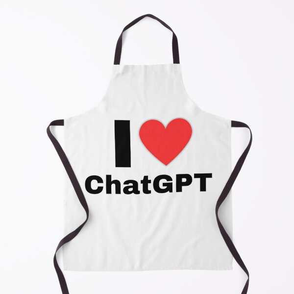Item preview, I Love Chatbot Minimalist Design designed and sold by ZetaDream.