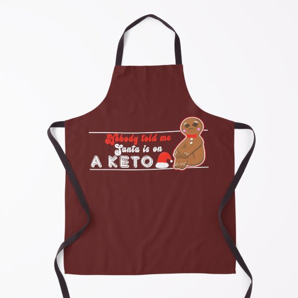 Item preview, Keto diet- Christmas Keto- Keto gingerbread- funny about Santa designed and sold by InNeRoDa.