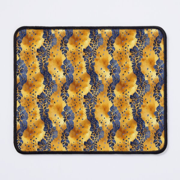 Item preview, Blue And Gold Pattern designed and sold by MoonMonkeyNbear.