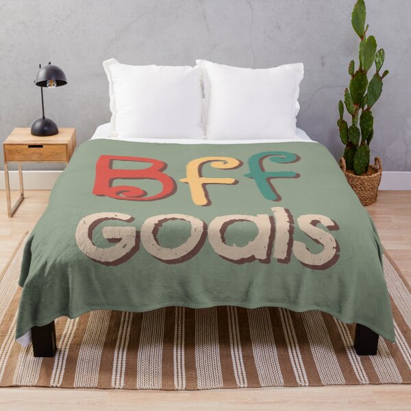 Item preview, BFF Goals Fun Colorful Typography designed and sold by trepiu.