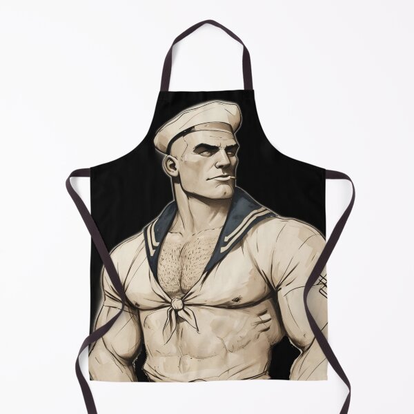 Item preview, Hardy Sailor Gay Comic Series Swagger Leder Pride Graphic Design designed and sold by ItsAKinkThing.
