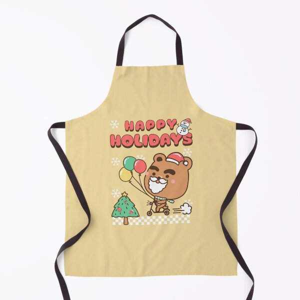Item preview, Santa bear is Happy holidays designed and sold by JiraVibes.