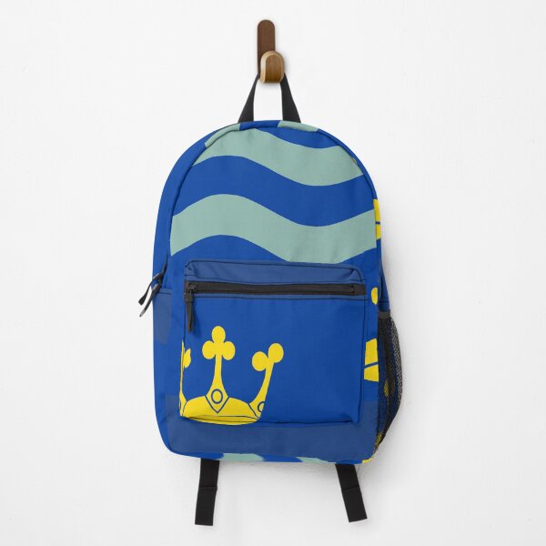 Item preview, Cambridgeshire flag gold crowns representing East Anglia, blue lines river Cam designed and sold by Peter Etchells.