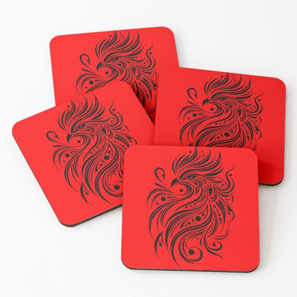 Item preview, Tribal Phoenix Red designed and sold by SpectrumShine.
