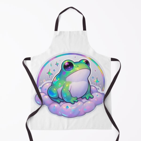 Item preview, Shiny Colourful Crystal Frog designed and sold by FuzyFriendHaven.