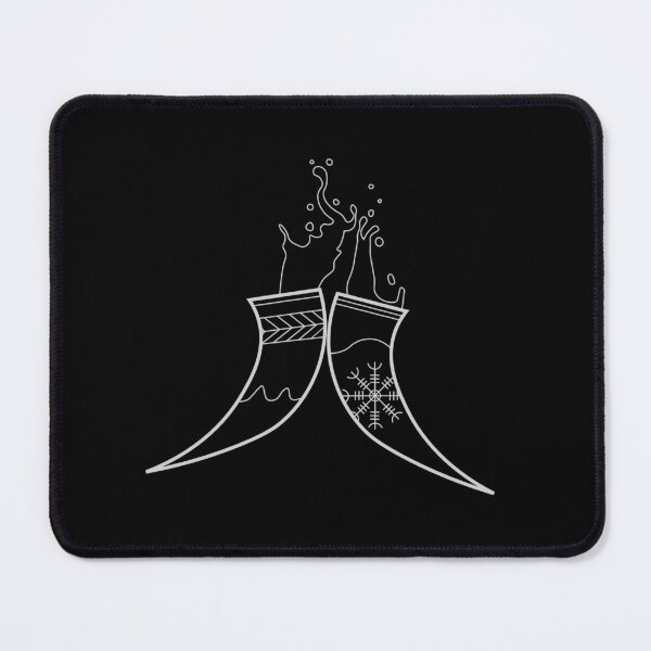 Item preview, Horns of Mead Spilling Into Each Other - SKÅL designed and sold by Patryk Wiatrowski.