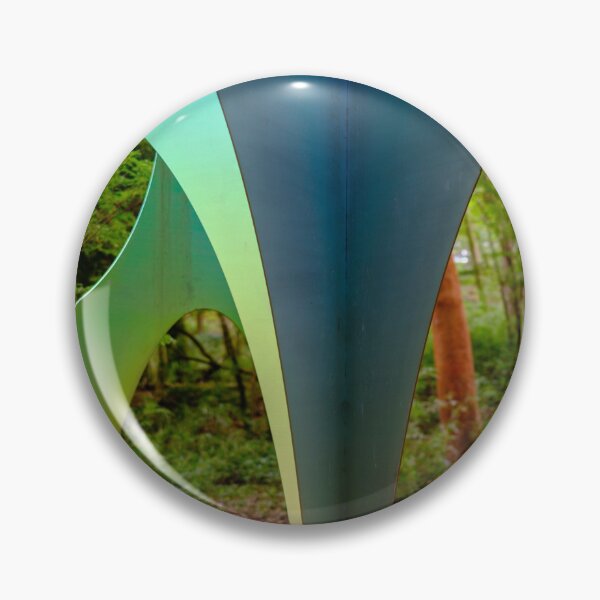Item preview, Crescent-shaped windows cut into titanium plates designed and sold by Pix4Japan.
